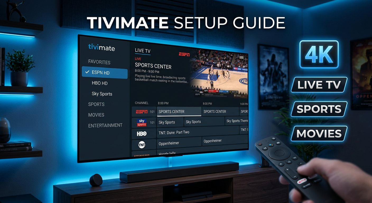 Best IPTV for Smart TV 2026 - How to Choose the Right IPTV App for Your TV