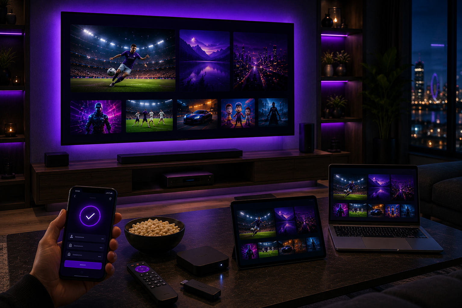 Activating a free IPTV trial on multiple streaming devices