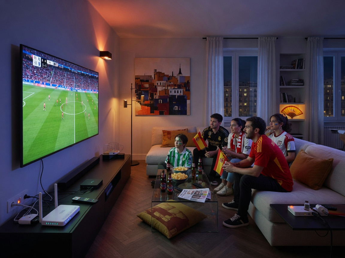 Best IPTV Spain 2026 streaming La Liga and Spanish TV channels on Smart TV