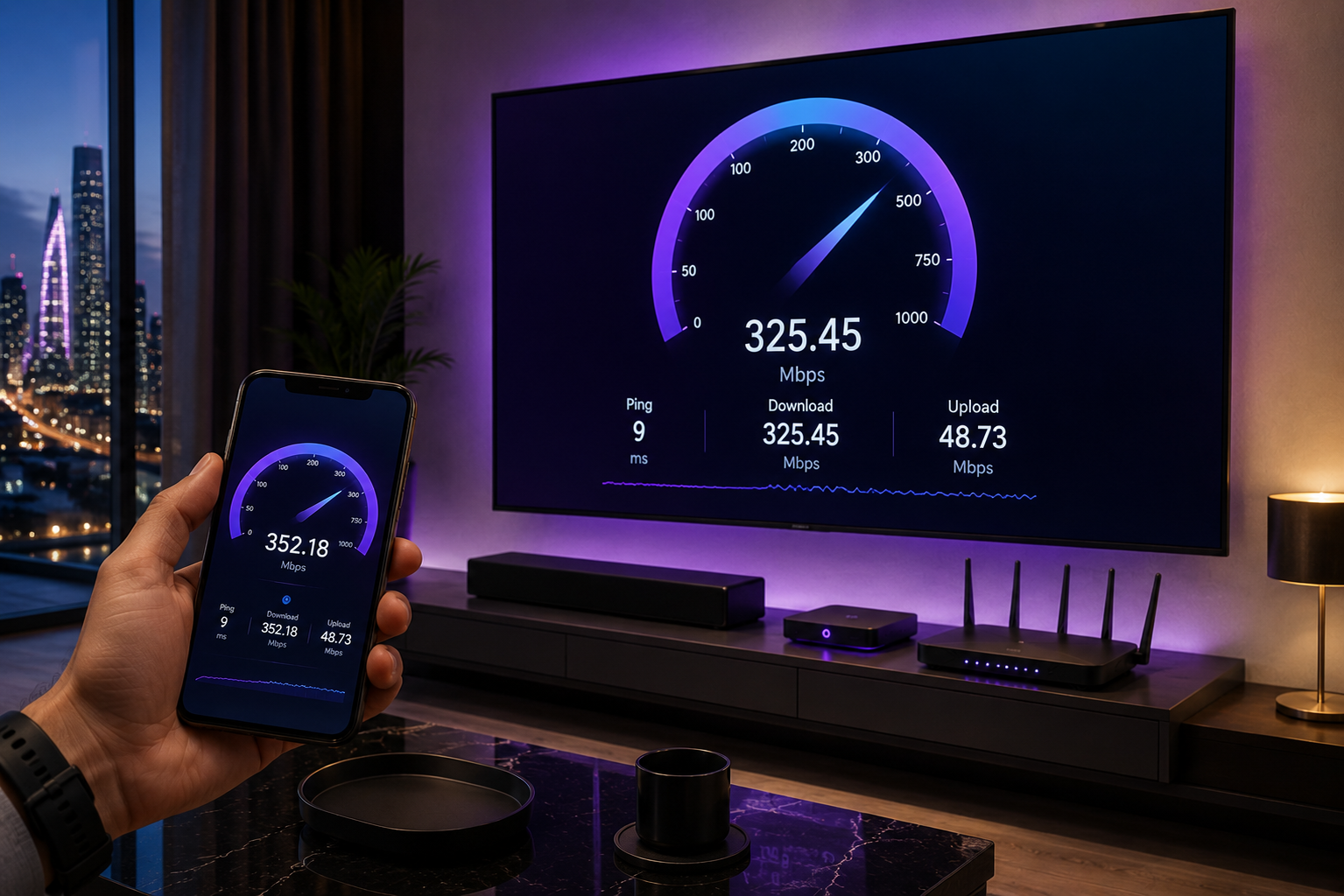 Checking internet speed to Fix IPTV Buffering 2026