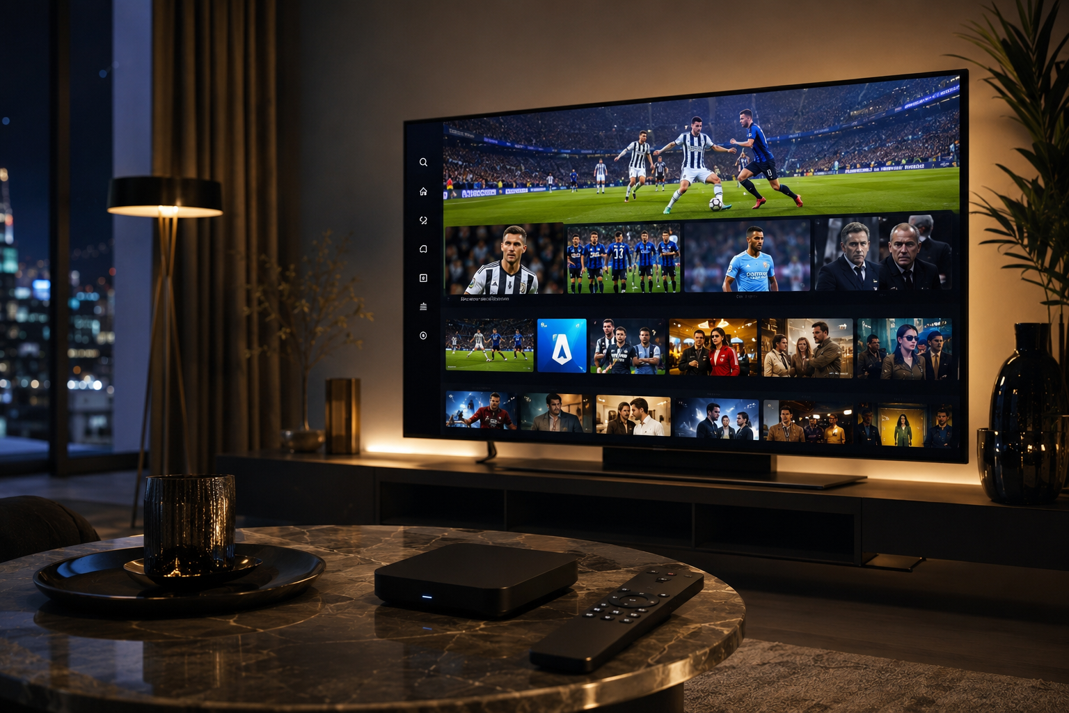 High speed Italian fiber internet for buffer free IPTV streaming