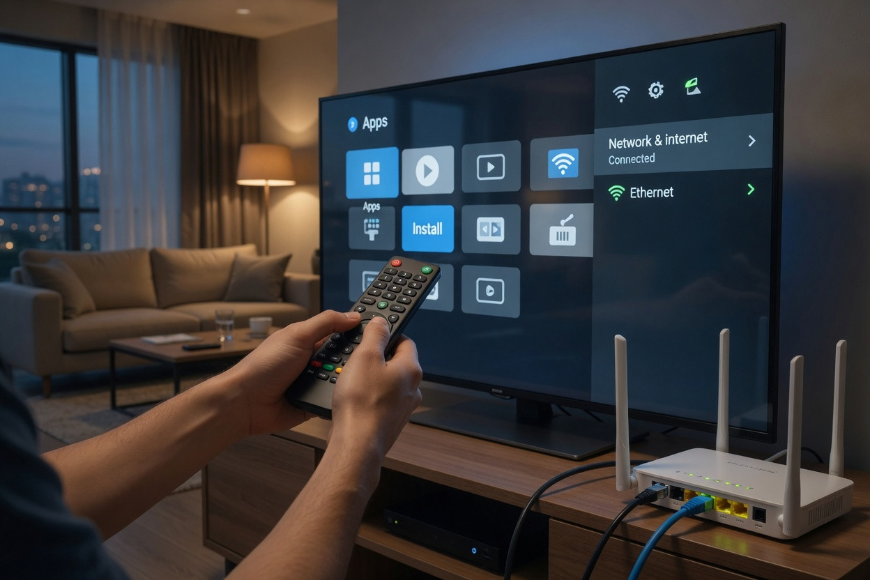 How to install IPTV on Smart TV in Spain step by step guide 2026