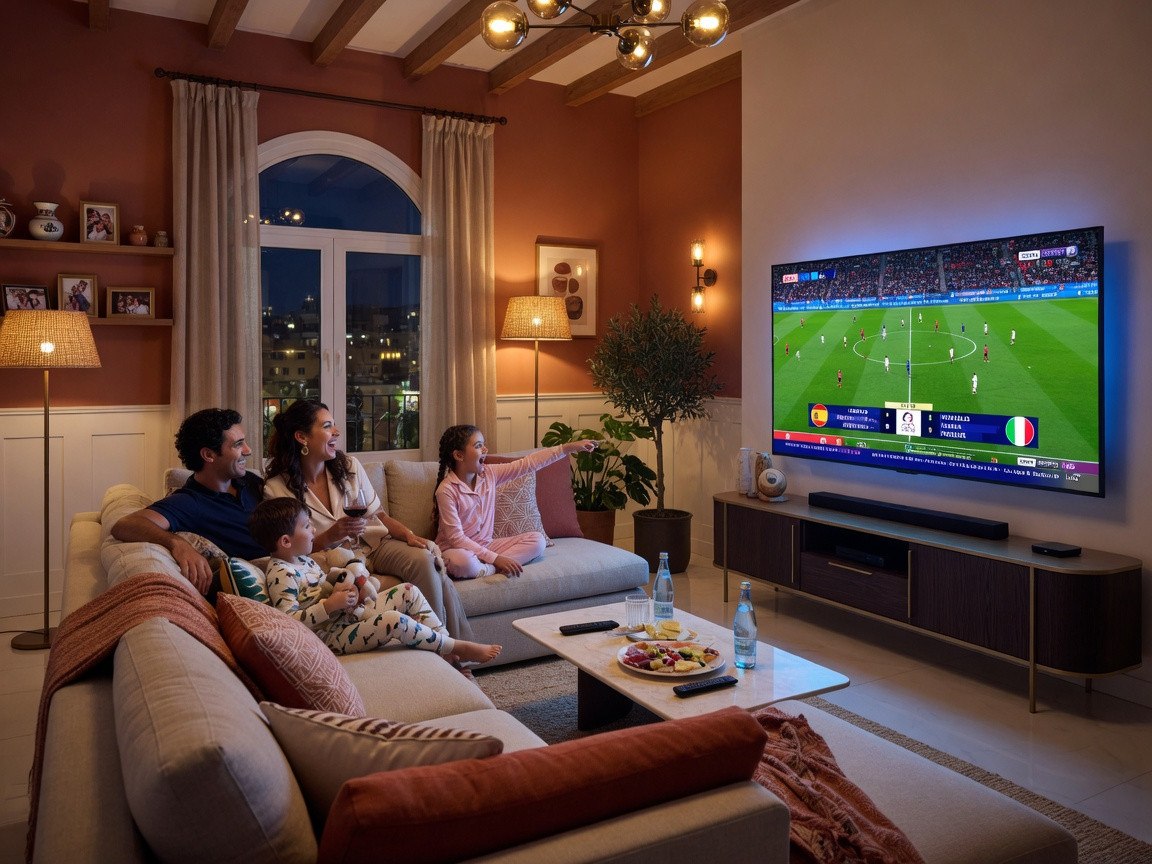 Premium IPTV Spain 2026 entertainment experience at home