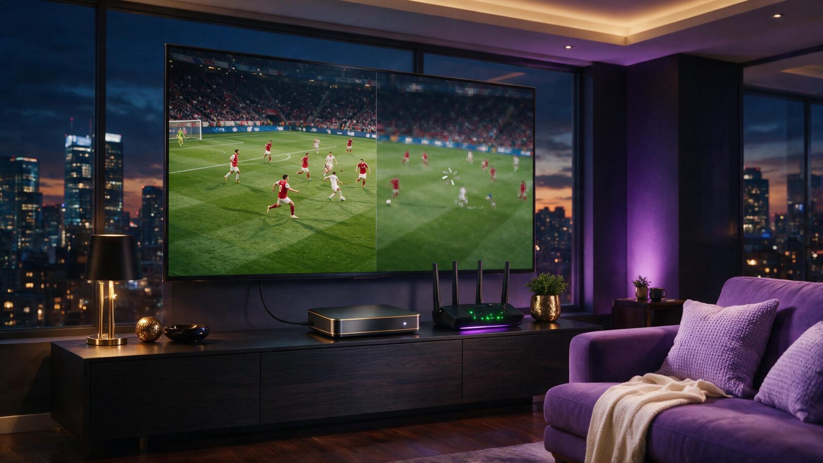 Premium IPTV compared to traditional UK sports television services