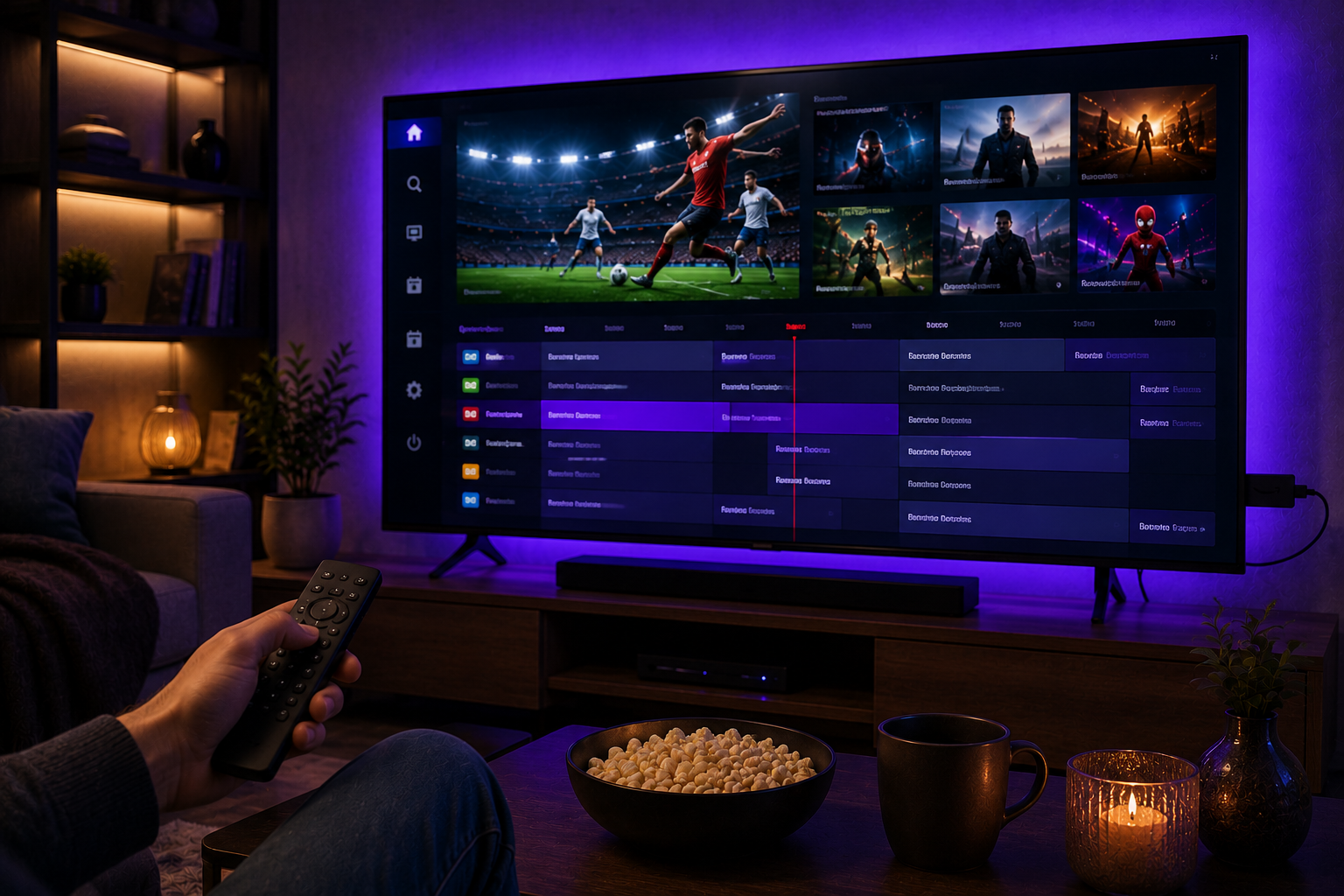 Successfully configured IPTV on Firestick with live TV and VOD