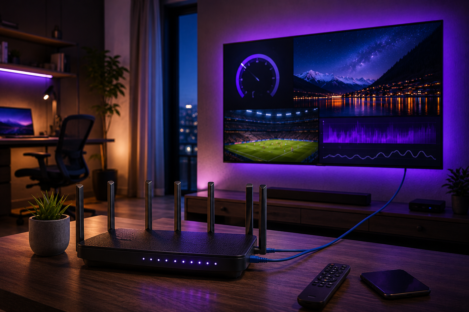 Suositeltu internetnopeus IPTV 4K suoratoistoon Suomessa kuituverkossa