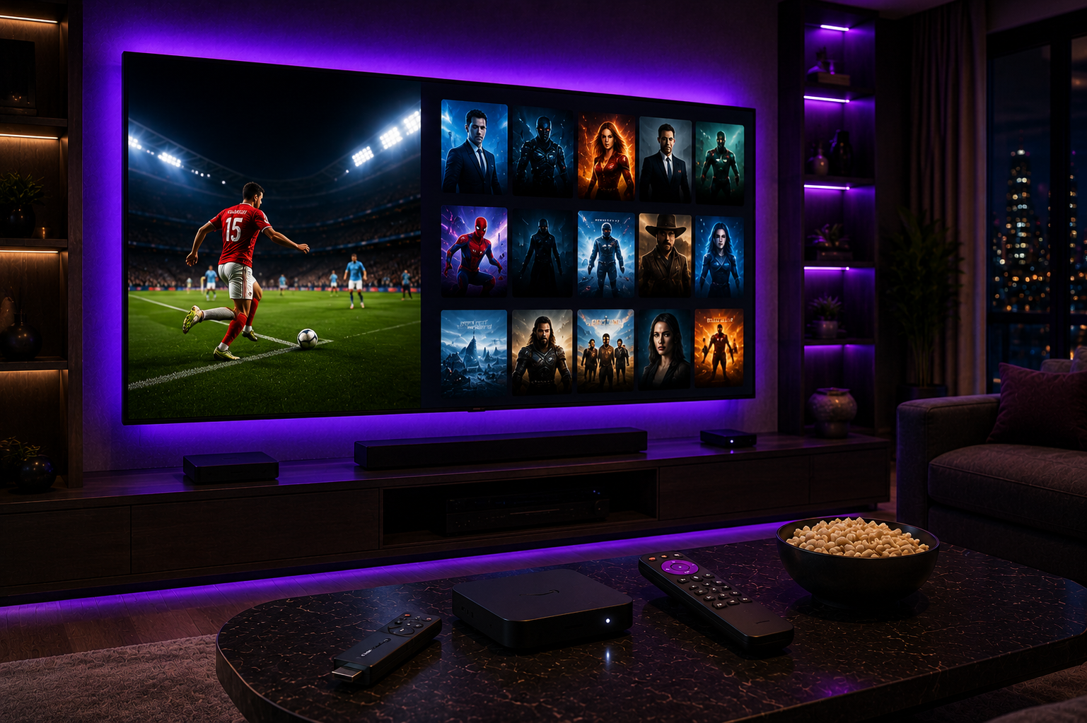 Testing 4K sports channels and VOD library on IPTV Free Trial 2026