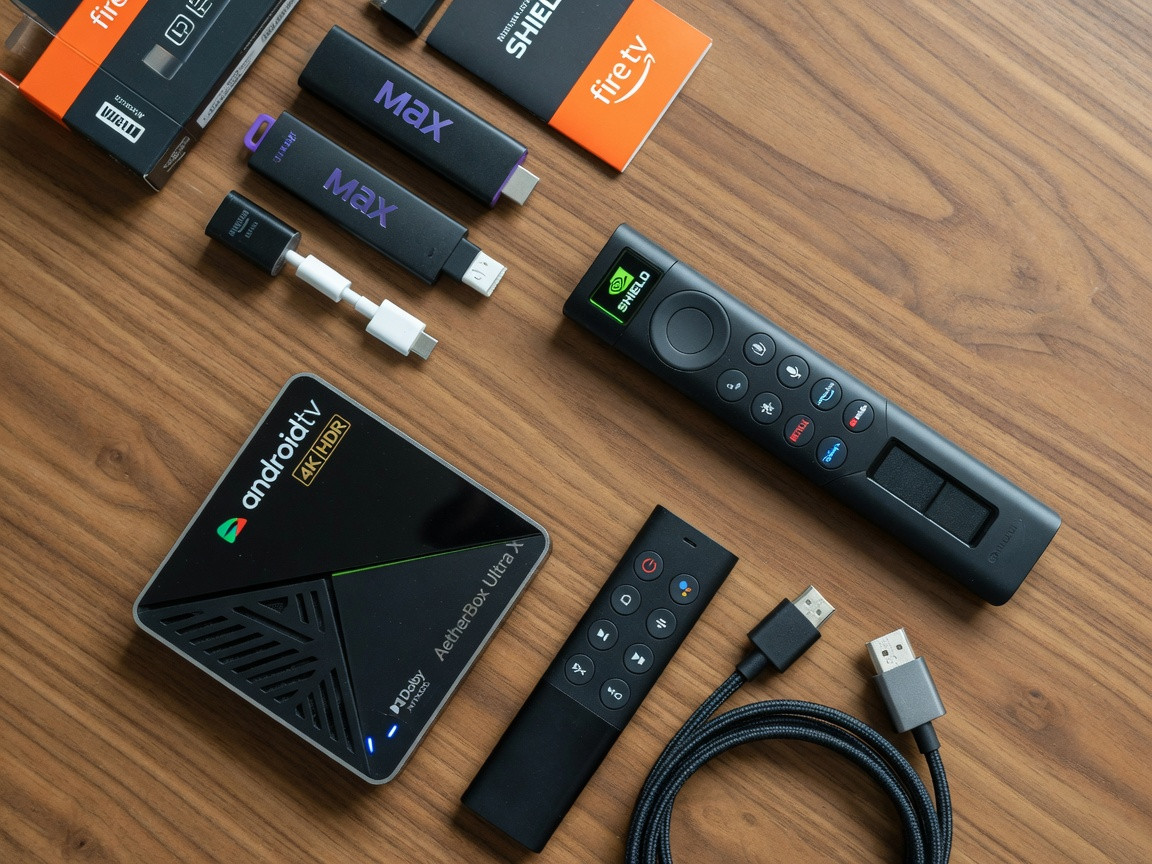 Best streaming devices for IPTV including Fire TV Stick Android TV Box Nvidia Shield and Smart TV