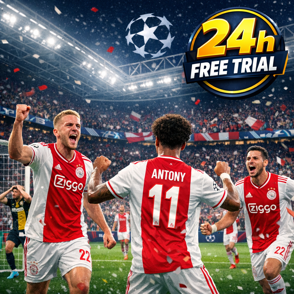 24 hour IPTV free trial for Netherlands with premium sports streaming