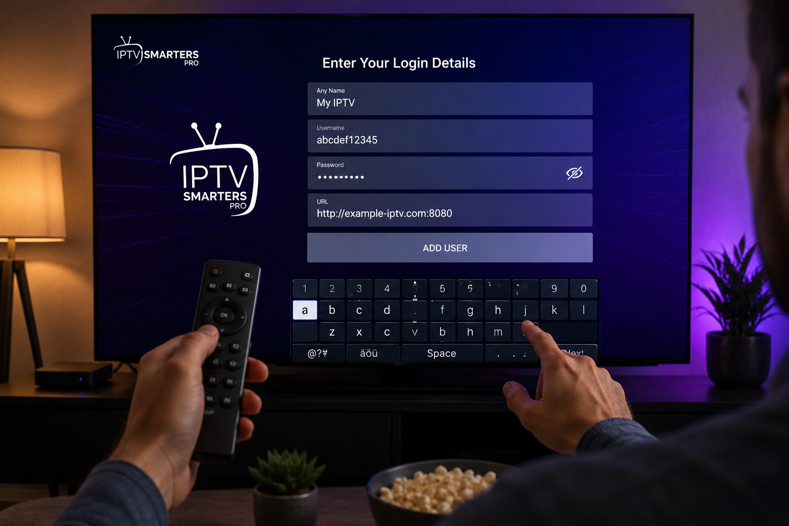 Step by step IPTV setup on Smart TV using Android TV Box