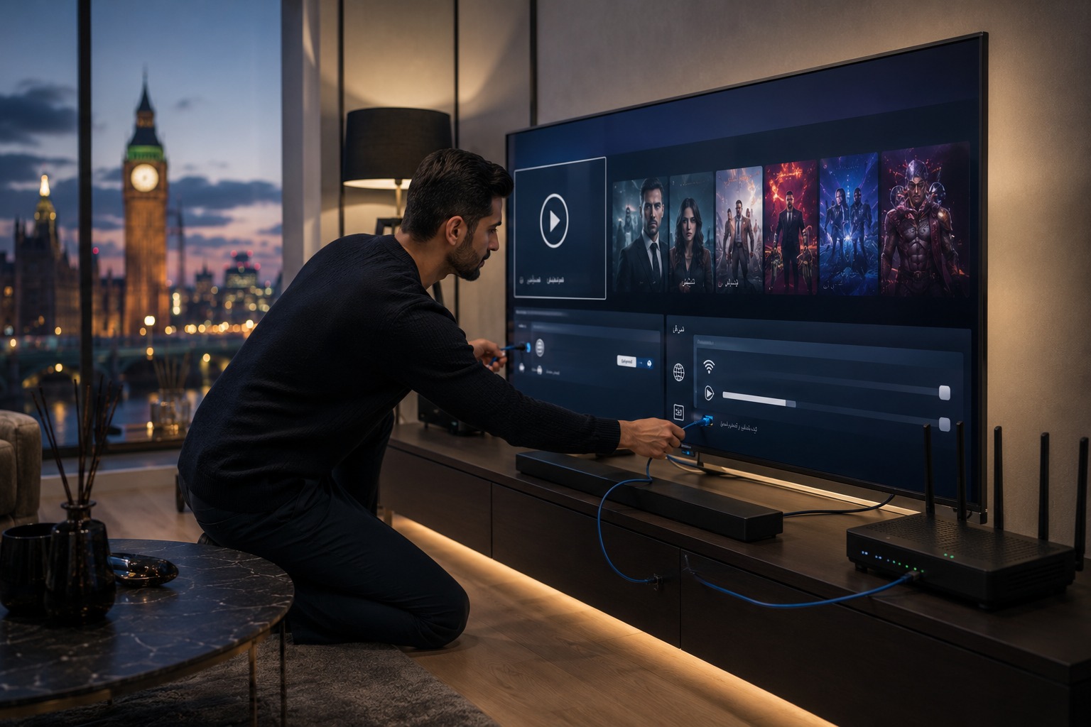 أفضل IPTV لبريطانيا 2026 للمغتربين العرب