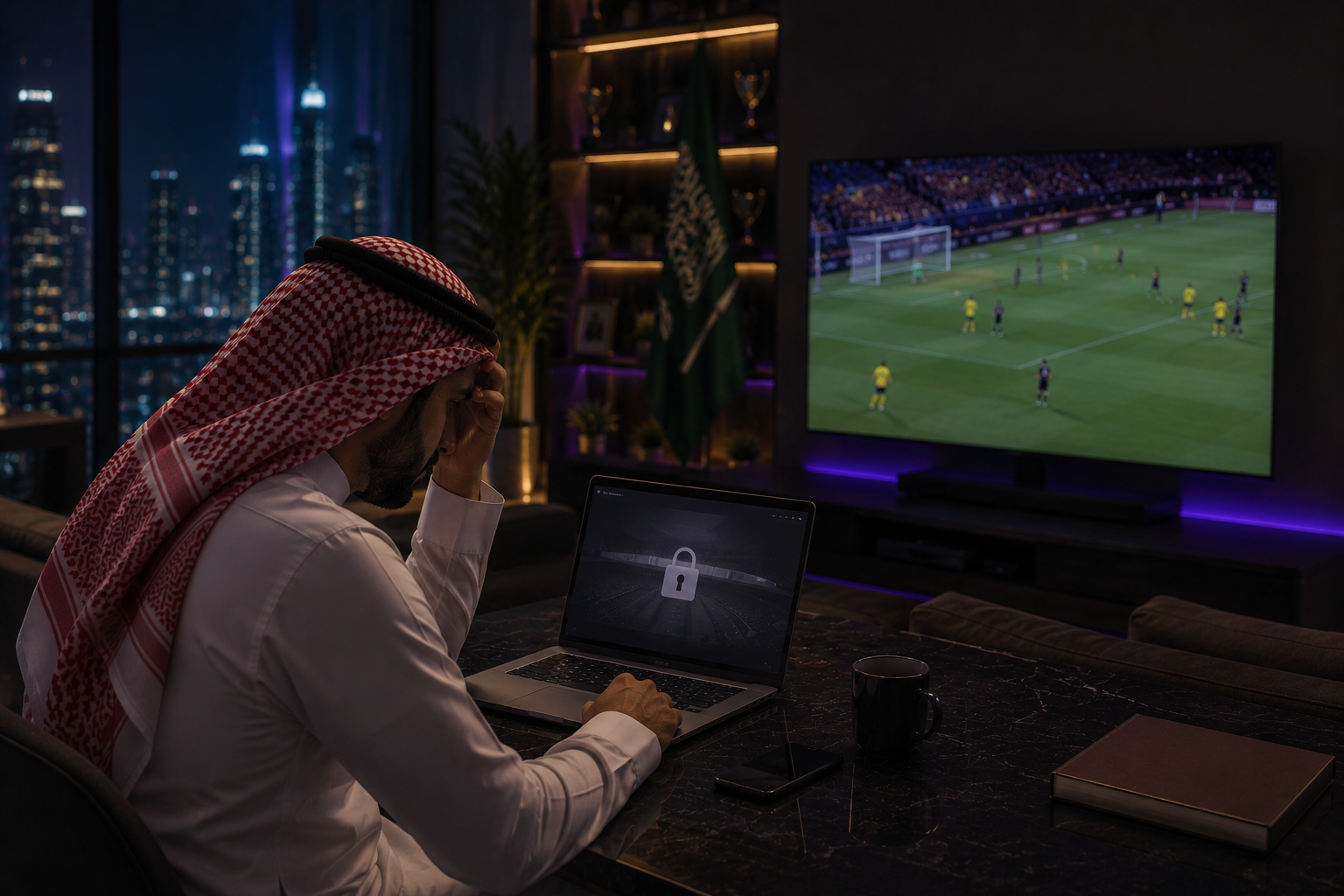 سبب اعتماد المغتربين على IPTV لمشاهدة الدوري السعودي بسبب قيود شاهد VIP الجغرافية