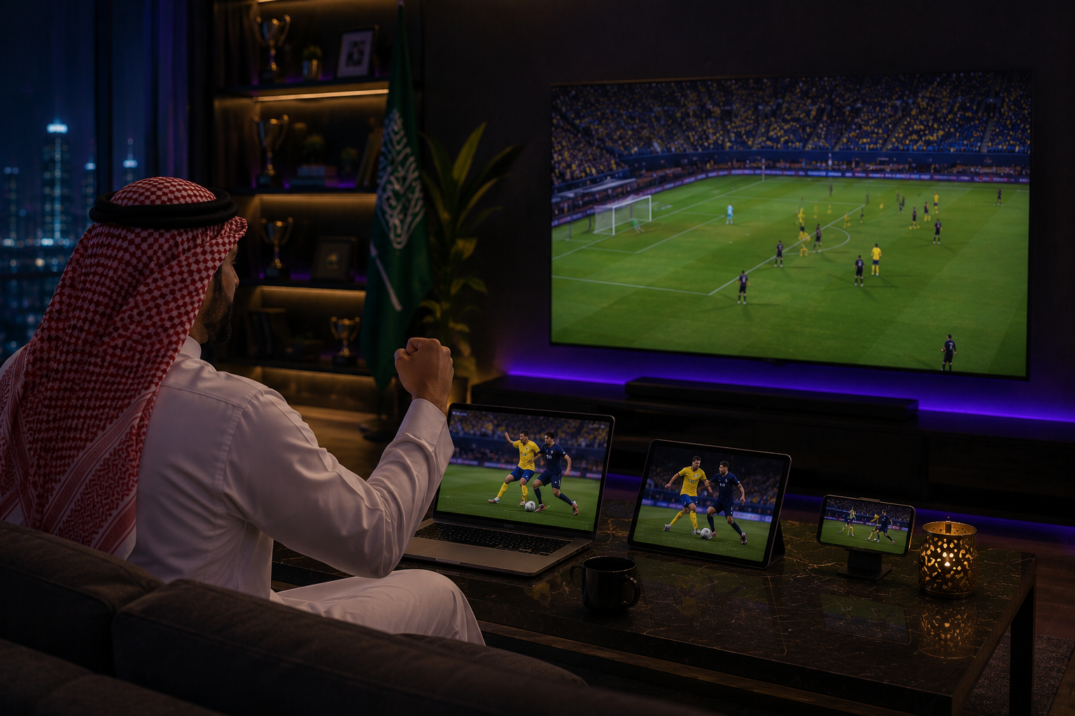 مقارنة أفضل اشتراكات IPTV لمتابعة الدوري السعودي من حيث الأسعار والجودة والاستقرار