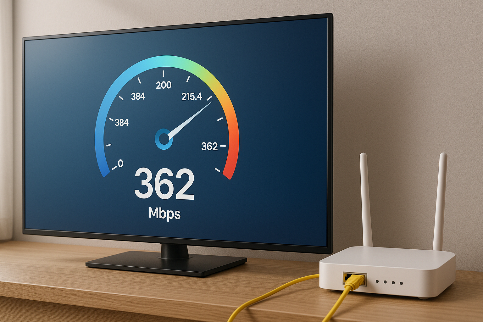 UK IPTV broadband speed test for stable streaming