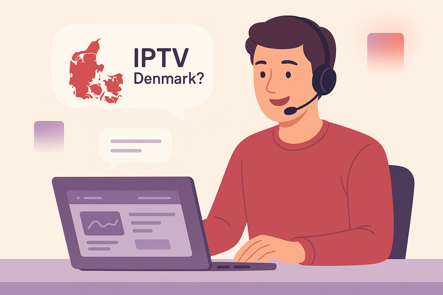 Streaming devices and Smart TV ready for Best IPTV for Denmark 2025