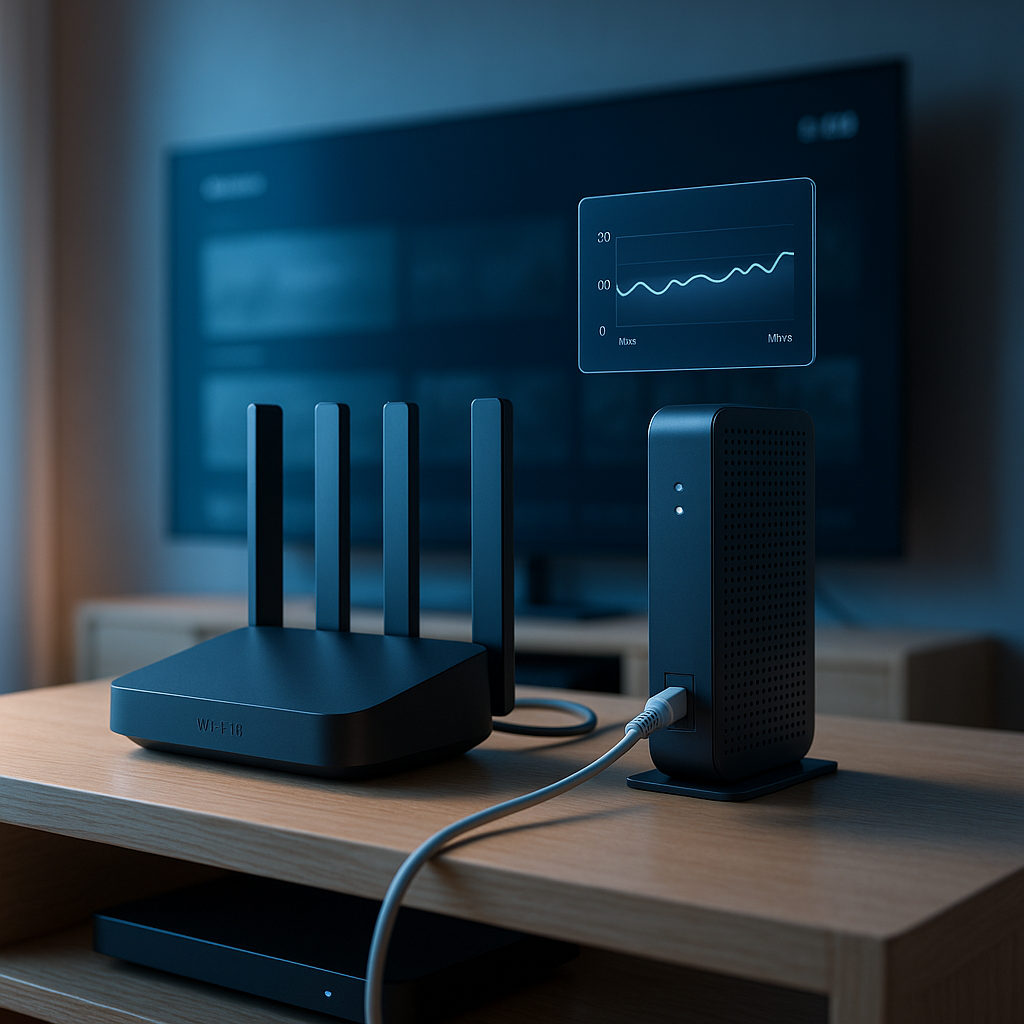 Abstract collage of Finnish TV content concepts for Best IPTV Finland 2025