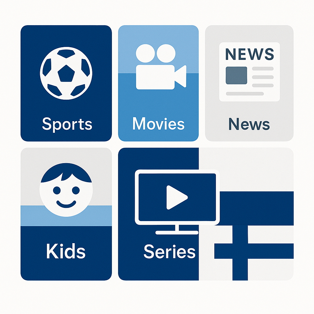 Streaming devices and Smart TV ready for Best IPTV for Finland 2025