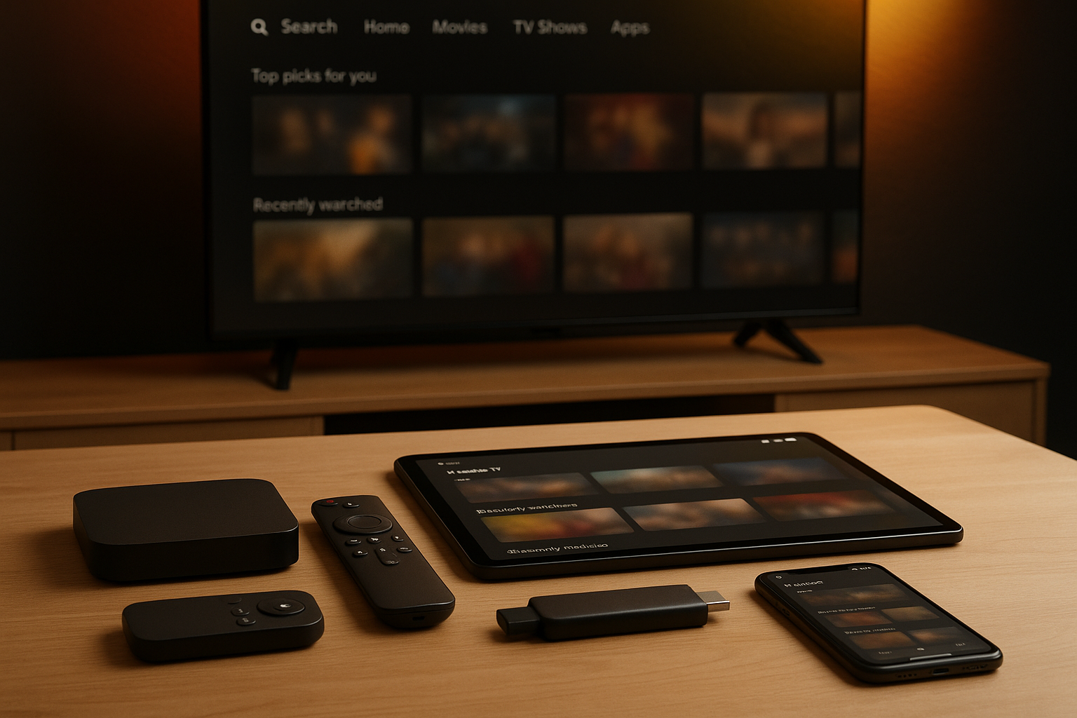Streaming devices and Smart TV ready for IPTV Belgium