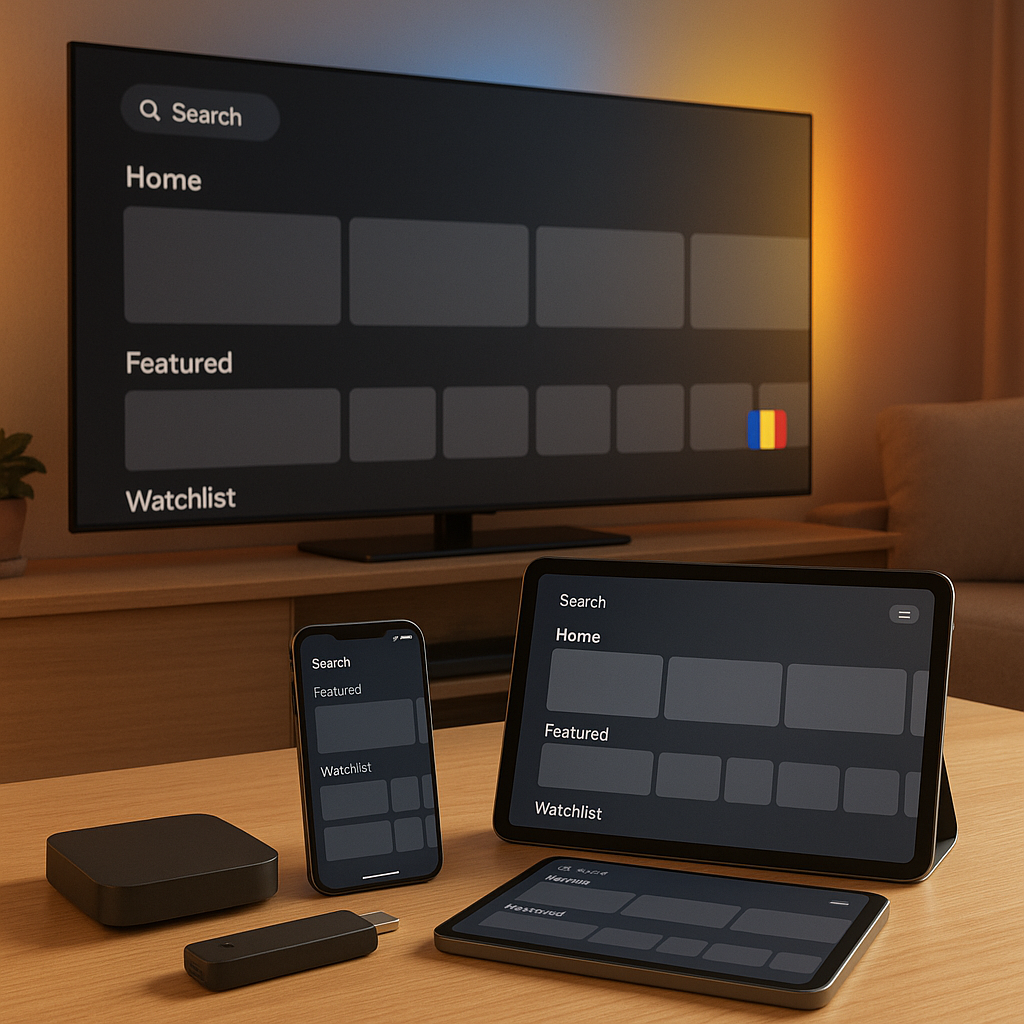 Abstract connection concept for stable IPTV internet in Romania