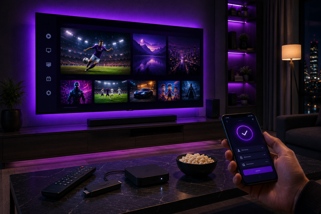IPTV Free Trial 2026 24-hour test on Smart TV and Firestick